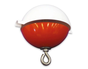 ENSTO SP43.3 Výstražná koule VN, D = 200 mm, pro vodiče AlFe d = 7-21 mm, červená / bílá
