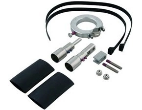 DEHN 819149  Sada připojovacích prvků pro vodič HVI-power long- D 27mm černý DEHN DEHN