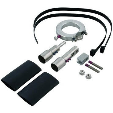 DEHN 819149  Sada připojovacích prvků pro vodič HVI-power long- D 27mm černý DEHN DEHN