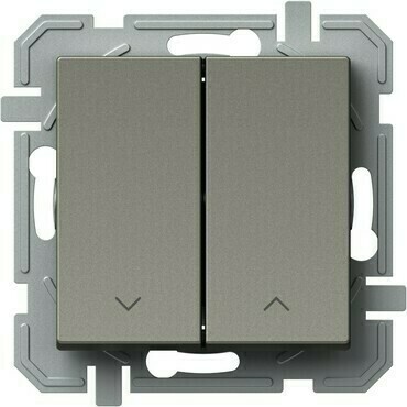 TEM TLAČÍTKO ŽALUZIOVÉ 10A 250V~ NT 09 TI NT09 titan