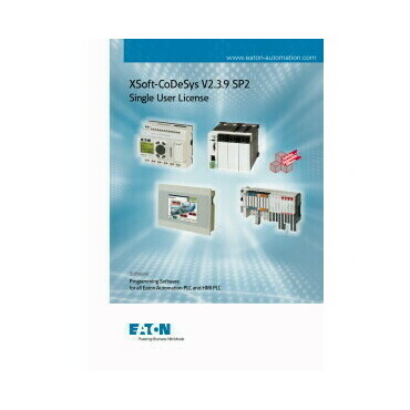 EATON 142582 SW-XSOFT-CODESYS-2-S Programovací software pro PLC (verze 2), licence pro jednoho uživa