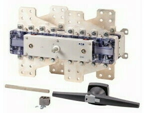 EATON 6084846 DMV-3150/4/M6/2HI11/K6-PG Odpínač DUMECO, 3150A, 4-pól, osa 300 mm, šedá ovládací páka