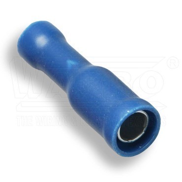 wpr8879 OBK-CI-2.5-5 lisovací objímka kruhová celoizolovaná PVC, 1,5 - 2,5 mm2, pro o : 5 mm, modrá