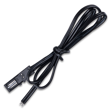 Konektor Připojovací MC LED MP (zásuvka), kabel AWG20, černý délka 0,5m