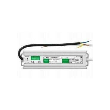 Zdroj napájecí ZAMEL LEDIX LED 12V DC 45W IP67 TYP: ZAH-45-12