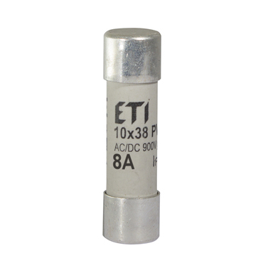 ETI 002625030 pojistka, CH10x38 gR 8A/900V AC/DC