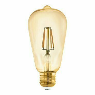 LED žárovka EGLO LM-ZIG-E27-ST64 4,9W 2200K AMBER 1 STK