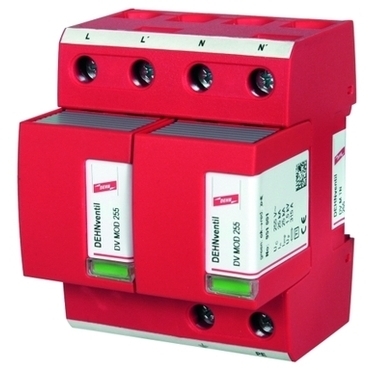 DEHN 951200  Kombinovaný svodič přepětí ventil M pro jednopólové TN systémy DEHN DEHN