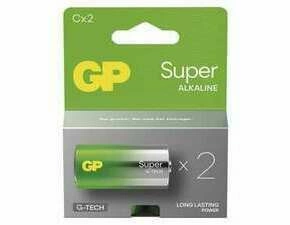 Baterie alkalická GP SUPER B01312 C (LR14) 2PP