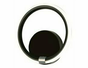 LED svítidlo nástěnné RABALUX 6969 WILLOW Základna+těleso svítidla černá, chrom LED 12W