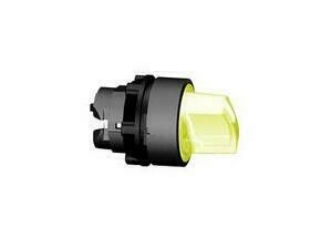 SCHN ZB5AK1453 Ovládací hlavice otočná prosvět., 2 p.s návrat. zprava doleva - žlutá