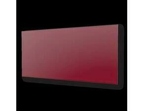 ECOSUN 600 GS Wine Red Vínově červený, skleněný bezrámový panel na stěnu i strop, 600 W (20 ks/pal)