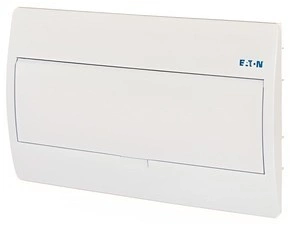 Rozvodnice zápustná EATON 281699 BC-U-1/18-TW-ECO, bílé plast. dveře, 1 řada, 18 modulů
