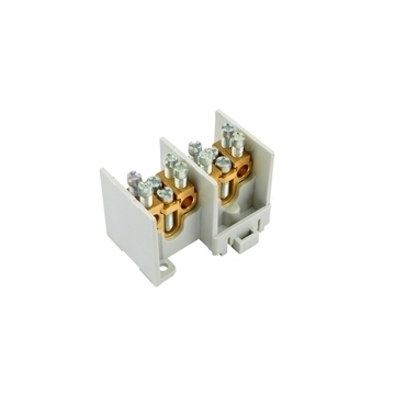 EL 1000516 Svorkovnice stoupací HAK/2/25, nekrytá, 80A, 2pól., každý pól 1x25mm2 a 2x16mm2, na DIN (