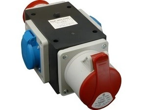 Roztrojka 400V SEZ ROP 1653-2VZ Roztrojka vstup IRRN 1653, výstup 1x IERN 1653, 2x VZ 16, IP 44