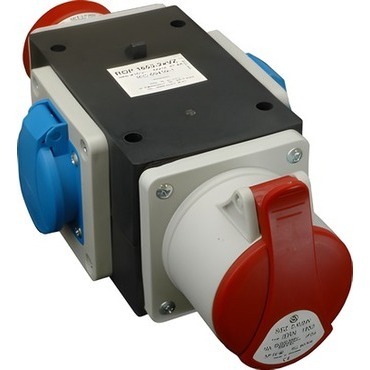 Roztrojka 400V SEZ ROP 1653-2VZ Roztrojka vstup IRRN 1653, výstup 1x IERN 1653, 2x VZ 16, IP 44