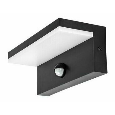 Svítidlo venkovní RABALUX 77115 ZARAGOZA 9W IP54 senzor černá