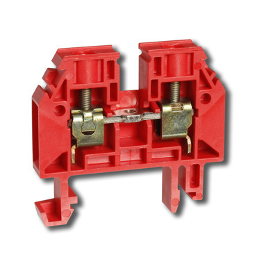 Svorka řadová BEČOV A141161 Řadová svorka RSA 6 A-červená