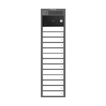 DV SYSTEM: 10 až 13 tlačítek + KAMERA + BOD Lite: čtečka RFID čipů MIFARE 13,56MHz (4M) - Na zeď