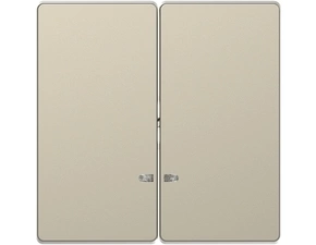 SCHN MTN3420-6033 Kryt spínače, Merten D-Life, dvojitý s průzorem, Sahara