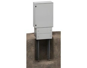 SCHN NSYZM253G 7035 Sokl ZM pro PLM75, V=200, Š=456, H=302