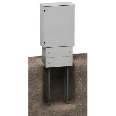 SCHN NSYZM253G 7035 Sokl ZM pro PLM75, V=200, Š=456, H=302