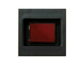 Modul SIMON KL05/14, K45, se signalizační kontrolkou, 45 x 45 mm, šedá grafitová