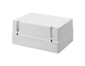 Spojovací krabice GEWISS GW44220 s vysokým víkem, plast. šroub, plombovací, ip56, 380x300x180