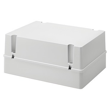Spojovací krabice GEWISS GW44220 s vysokým víkem, plast. šroub, plombovací, ip56, 380x300x180