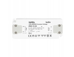 Zdroj napájecí ZAMEL LEDIX LED 12W, 24V