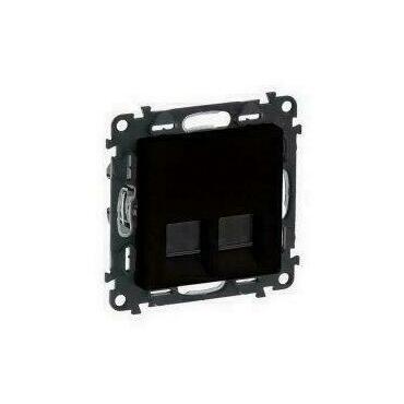 LEG 75C6SC2 VALL-2XRJ45 C6 STP ČERNÁ LIN