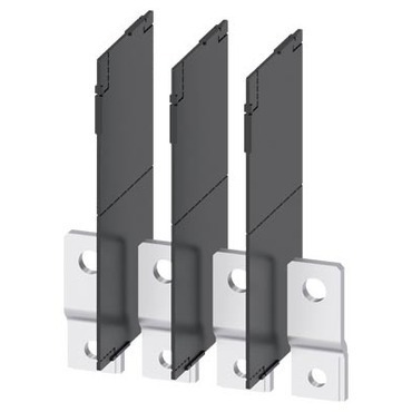 OEZ 3VA9264-0QB00 3VA9264-0QB00 Připojovací sada přední přívody - prodloužené, Cu/Al pasy / kabelová