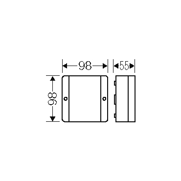HEN DE 9340 Odbočná krabice