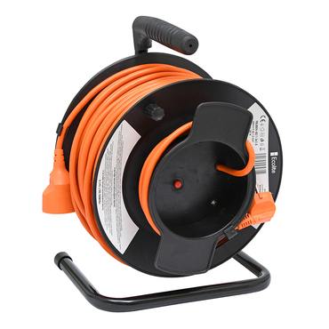 Prodlužovací buben ECOPLANET FBUBEN 1100W, IP20, 1x zásuvka, 50m, pestrá