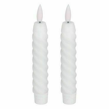Led svíčka h-150 ?21 bílá 2ks ANDRAFIABE EGLO