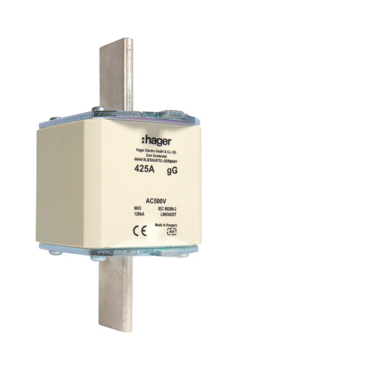HAG LNH3425M Pojistka nožová NH3 gG 500V 425A dvojitá signalizace