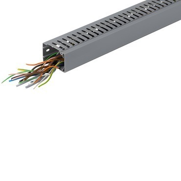 HAG BA7A40100 Propojovací kanál BA7A 40x100, s víkem, šedá