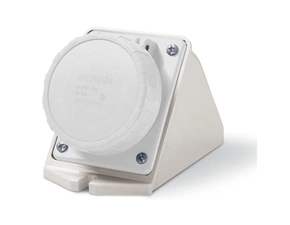 SCAME 535.01611 Zás. nástěnná IEC309 do 50V, šikmý box - 535.01611