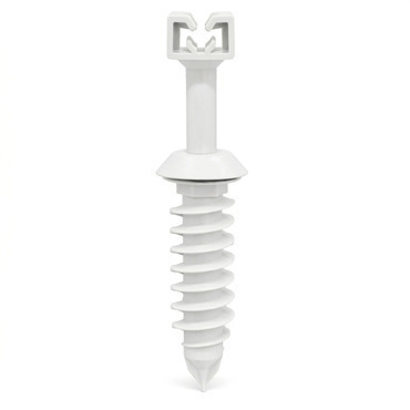 Podpěra vedení ^ KOVO 27571 PV 17 - výška 160 -  plast šedá