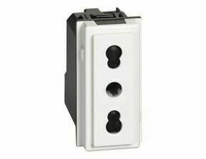 Zásuvka ITA standard LEG KW4180 Living Now ZÁS.2P+T 1M bílá