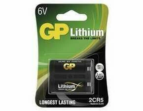 Baterie lithiová GP 2CR5, B1505 1ks