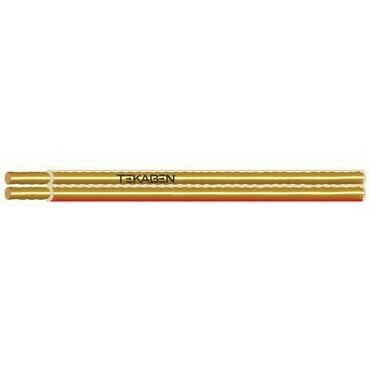 Kabel audio TEKABEN 100, 2 x 0,75 mm, průhledný, 100m