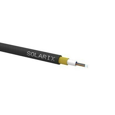 Kabel optický SOLARIX SXKO-MINI-8-OS-HDPE, 8vl, MINI, Singlemode, 9/125, OS, HDPE, Fca, zafukovací