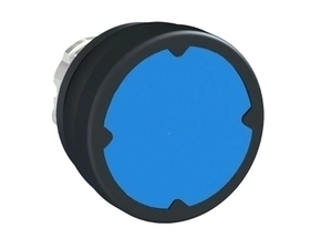SCHN ZB4BC680 Ovládací hlavice stiskací, tmavě modrá, bez symbolu