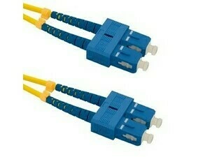 Patch kabel WIREX PO9DSCSC1, SC/UPC-SC/UPC, Singlemode, 9/125, Duplex, OS, 1m