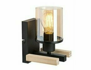 Svítidlo nástěnné RABALUX 71080 NIYLAH černá E27 1x MAX 25W