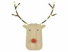 EMOS DCWW42 8LED WOODEN REINDEER 2AAA WW