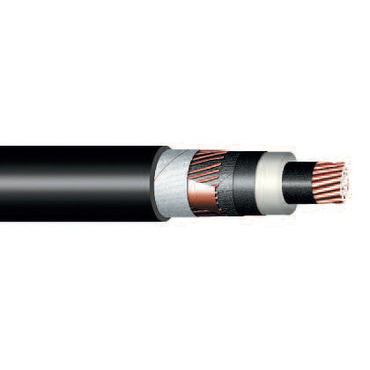 Kabel energetický N2XS(F)2Y 1x300/25  6/10 kV střední napětí