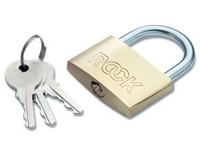 CIMCO 170252 Mosazný zámek s 2 klíči