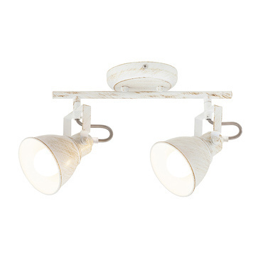 Svítidlo RABALUX 5967 VIVIENNE antikovaná bílá E14 2x MAX 40W